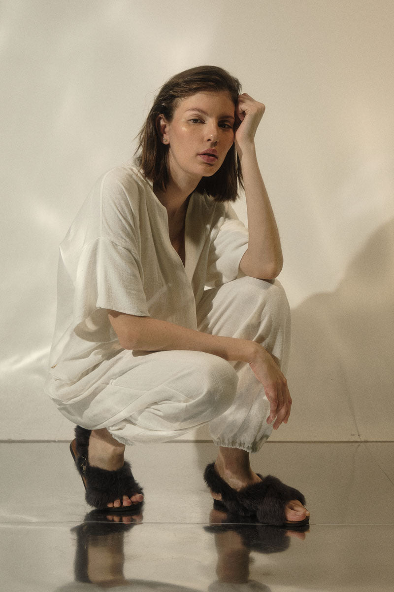 PANTS PJ OFF WHITE