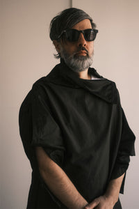 PONCHO CAMISA NEGRO