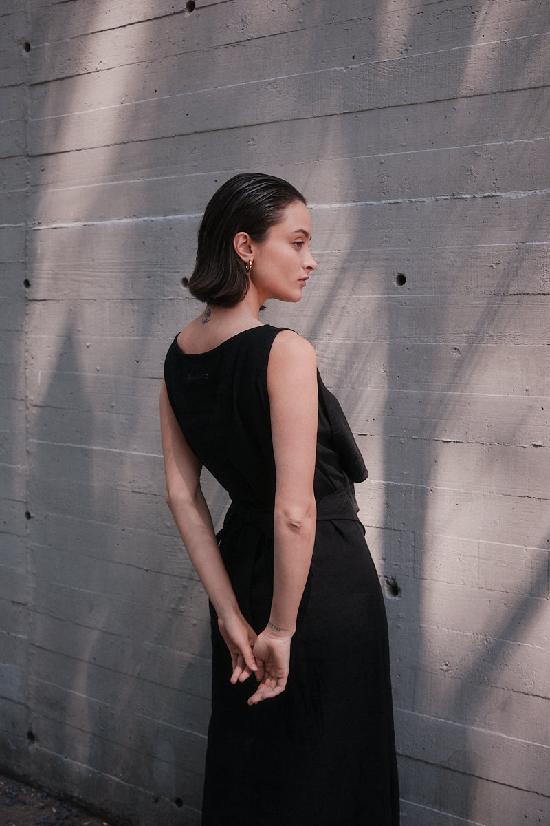 Vestido ORBITA negro