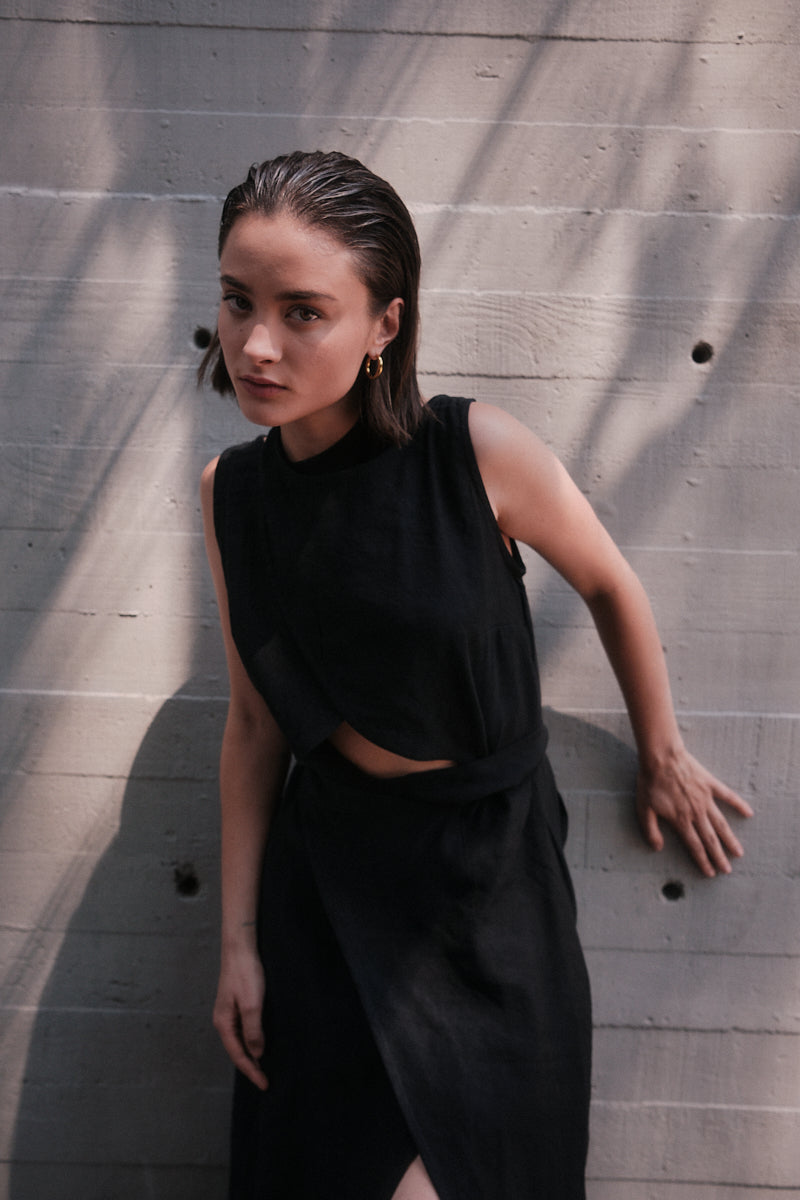 Vestido ORBITA negro