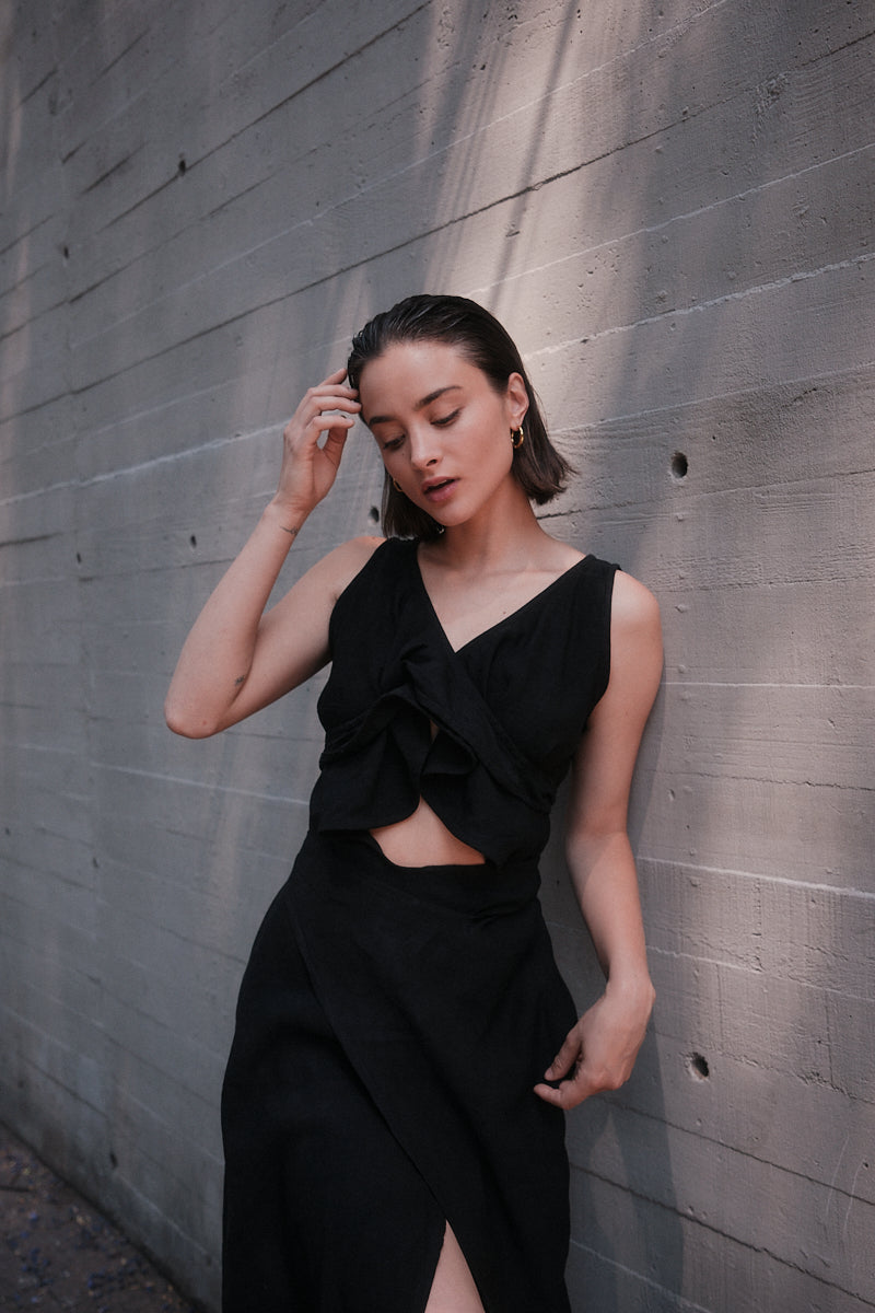 Vestido ORBITA negro
