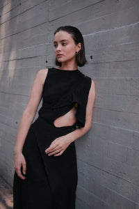 Vestido ORBITA negro
