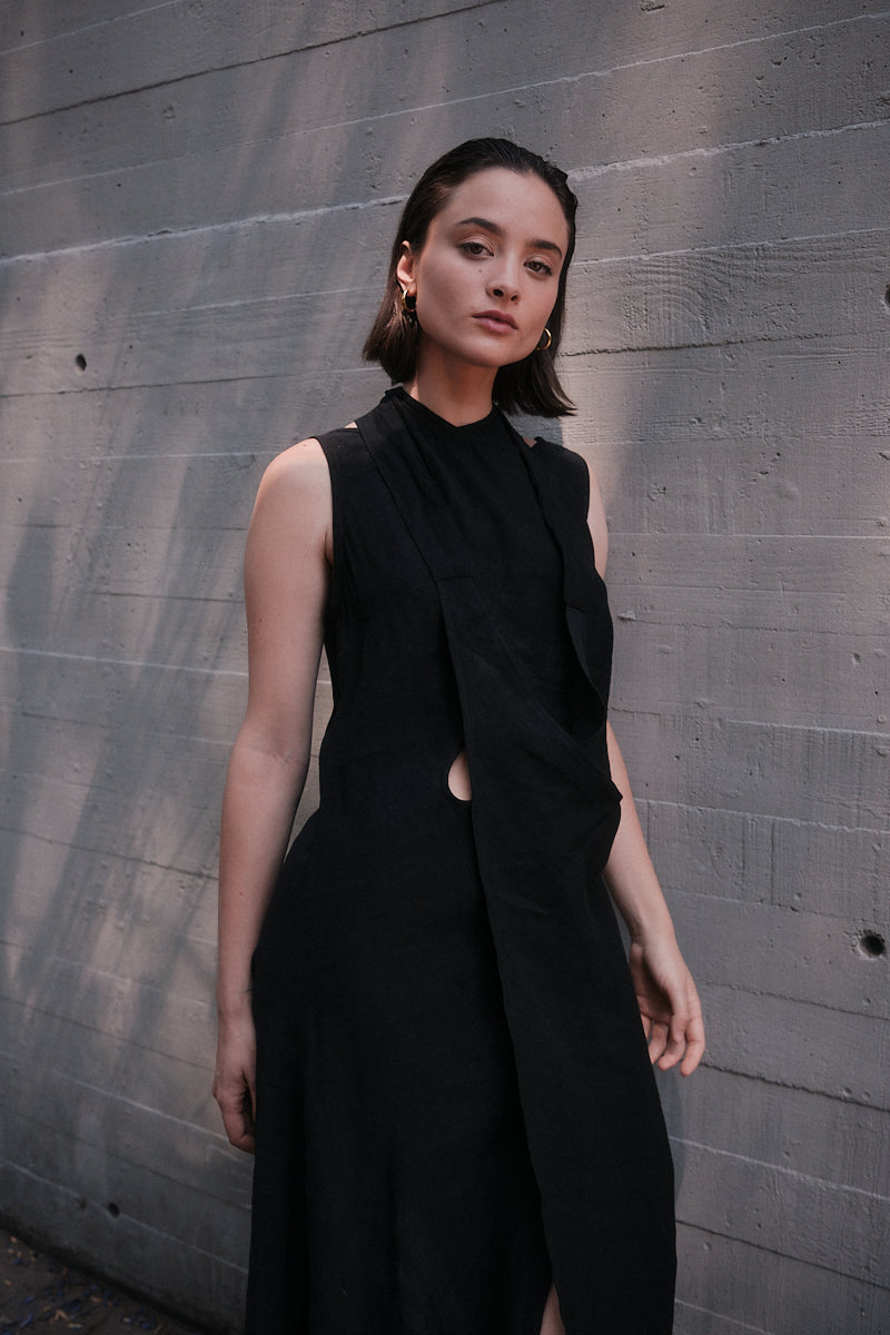 Vestido ORBITA negro