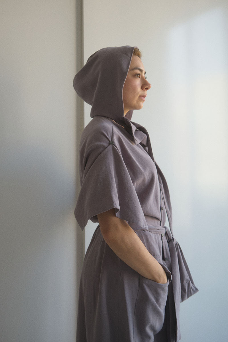 BATA KIMONO GRIS