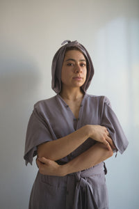 BATA KIMONO GRIS
