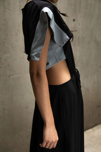 VESTIDO COLUMNA NEGRO