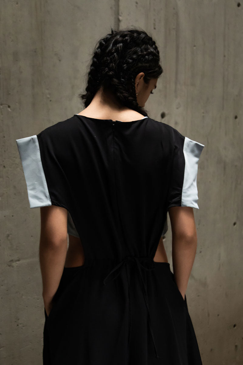 VESTIDO COLUMNA NEGRO