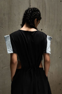 VESTIDO COLUMNA NEGRO