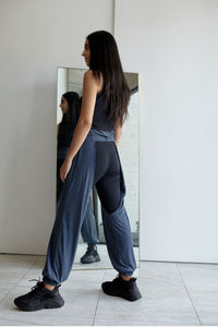 LEGGINS  JOGGER - GRIS OXFORD