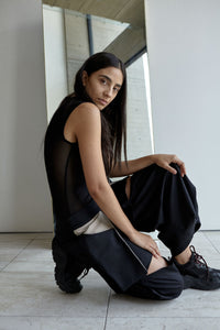 PANTALÓN BB BAGGY & BERMUDAS NEGRO