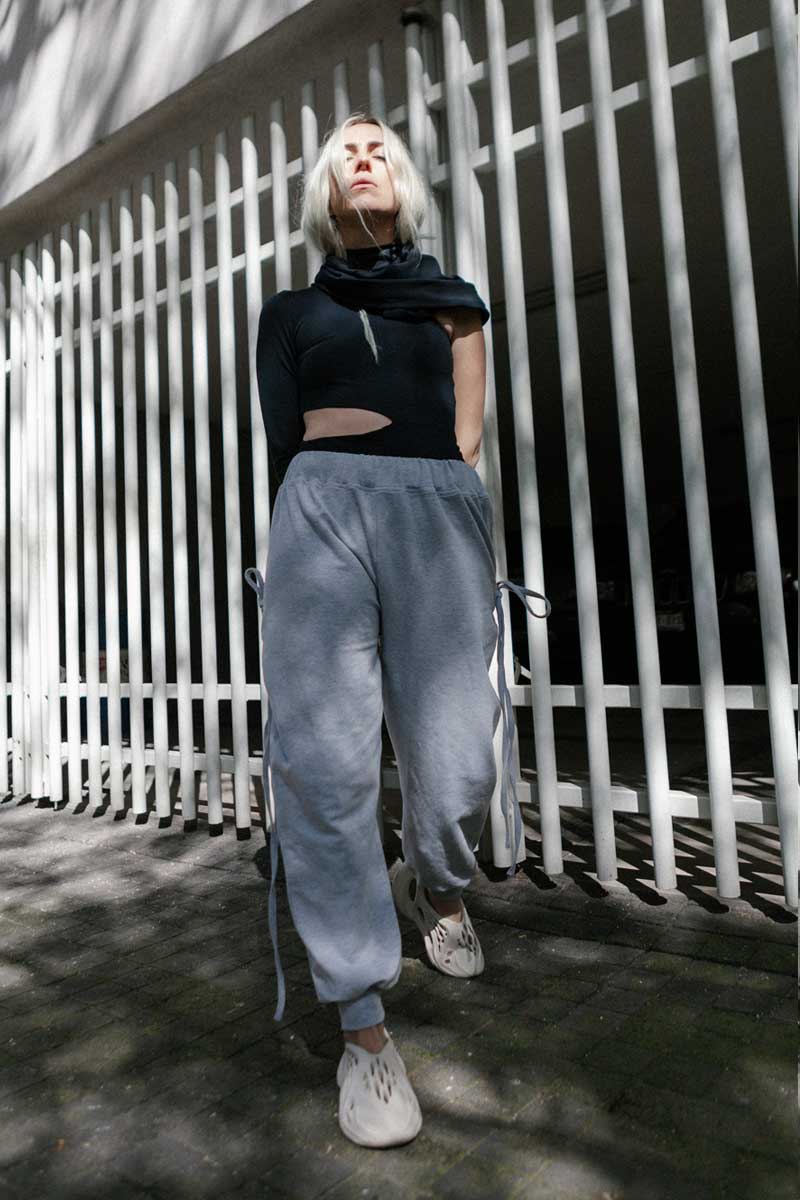 BOOTY PANTS GRIS JASPE