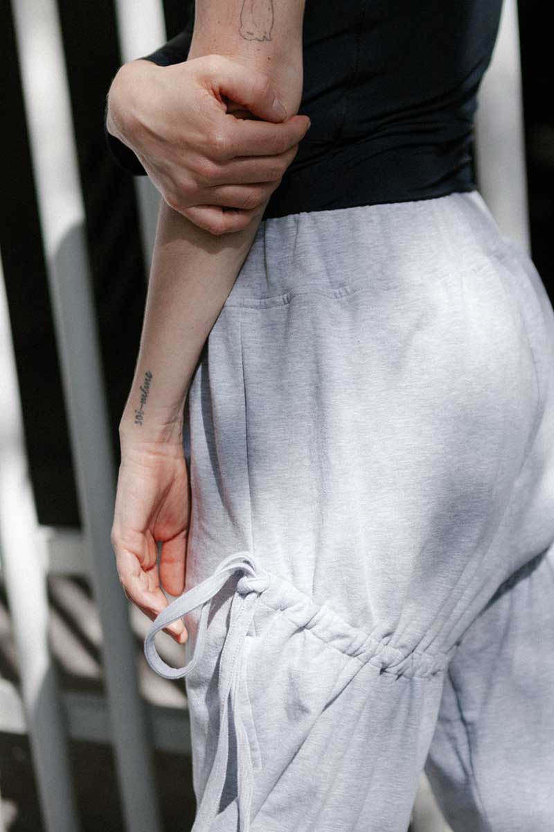 BOOTY PANTS GRIS JASPE