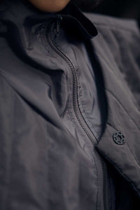 PARKA KIMONO - GRIS OXFORD