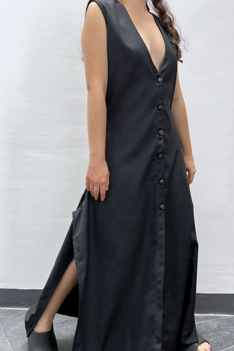 VESTIDO ESCUADRA GRIS
